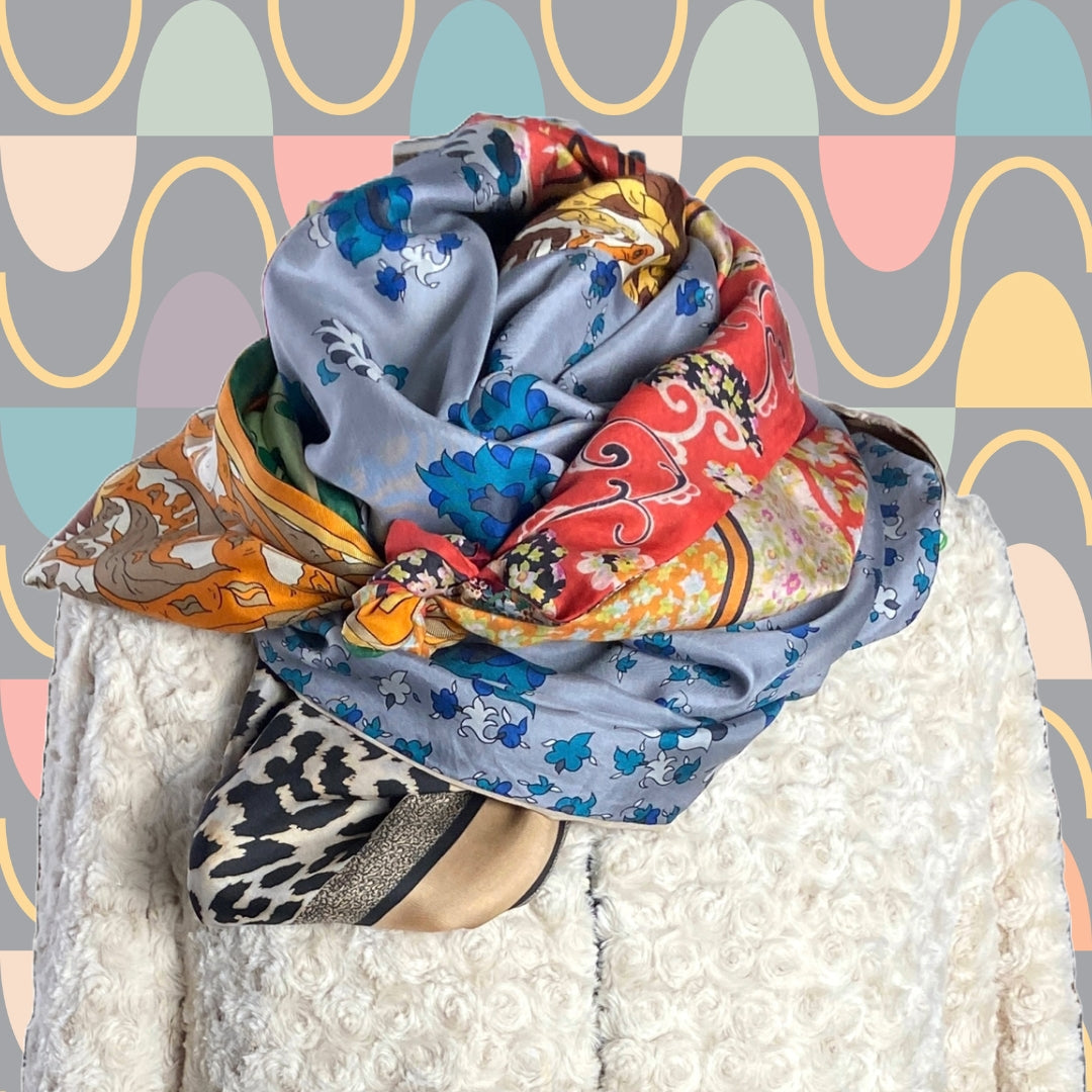 CARRE XXL EVIE - Série Léopard