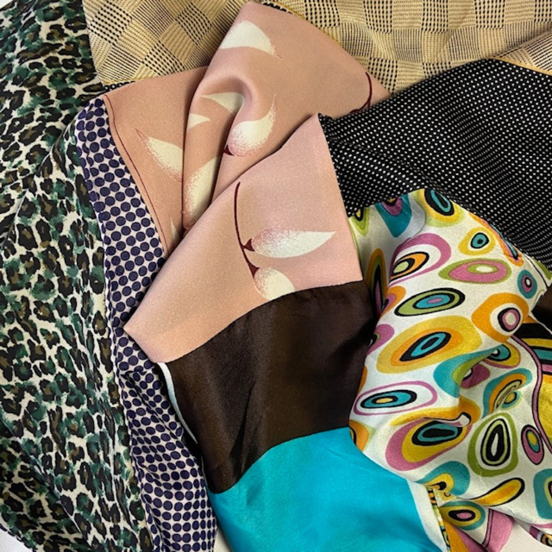 FOULARD RECTANGLE L FIORELLA - Série Léopard