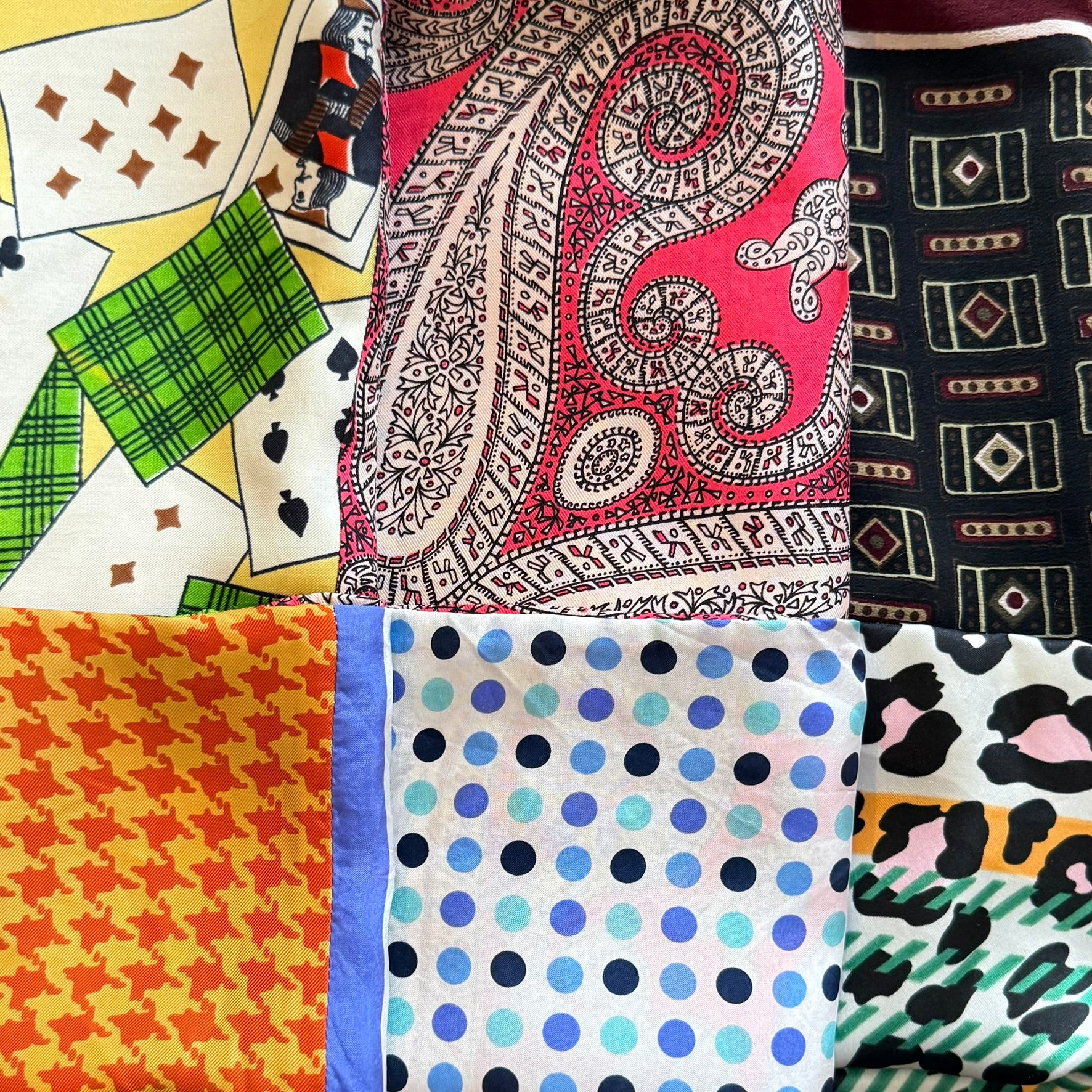 FOULARD RECTANGLE L RENATA - série Léopard