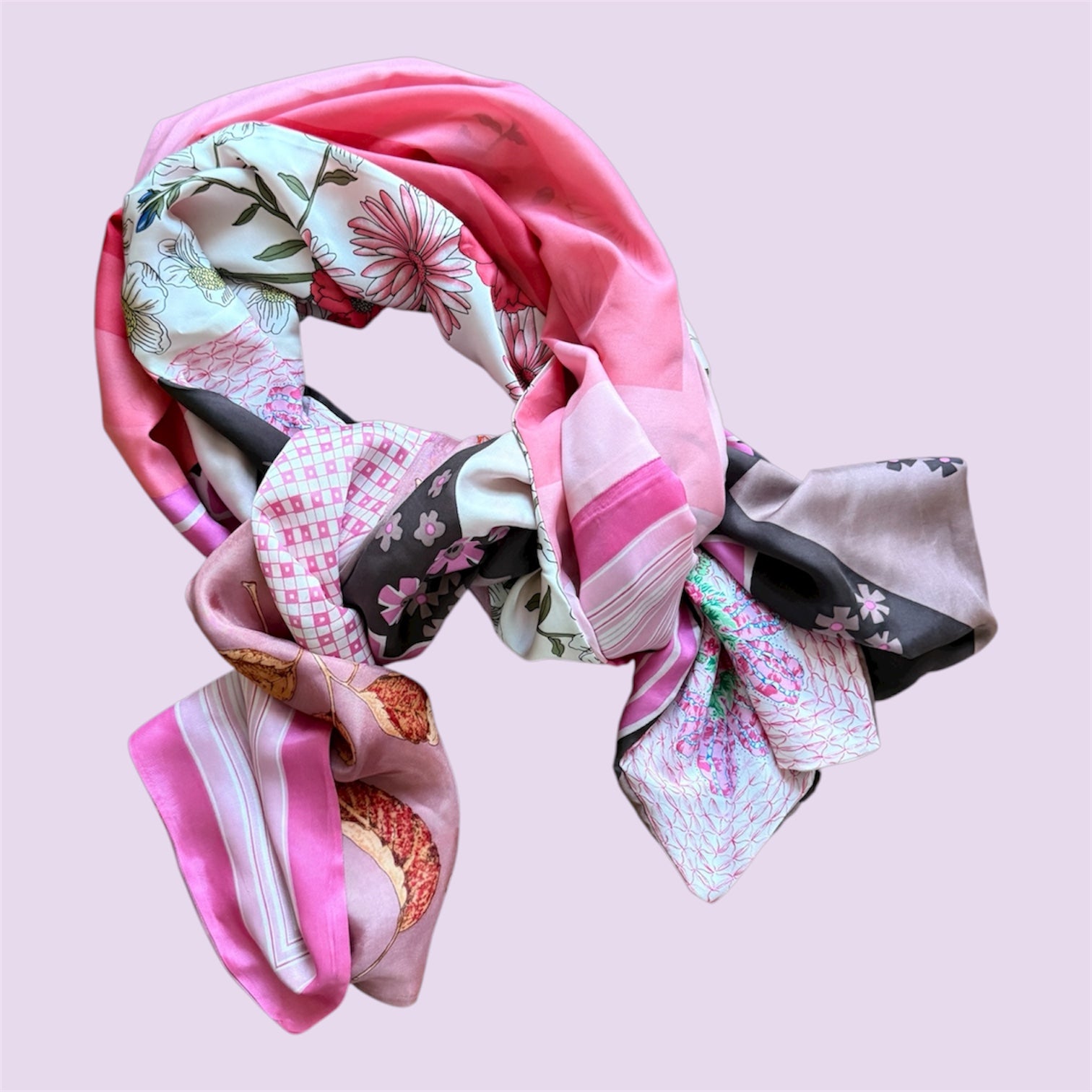 FOULARD RECTANGLE XL MARIE-ROSE