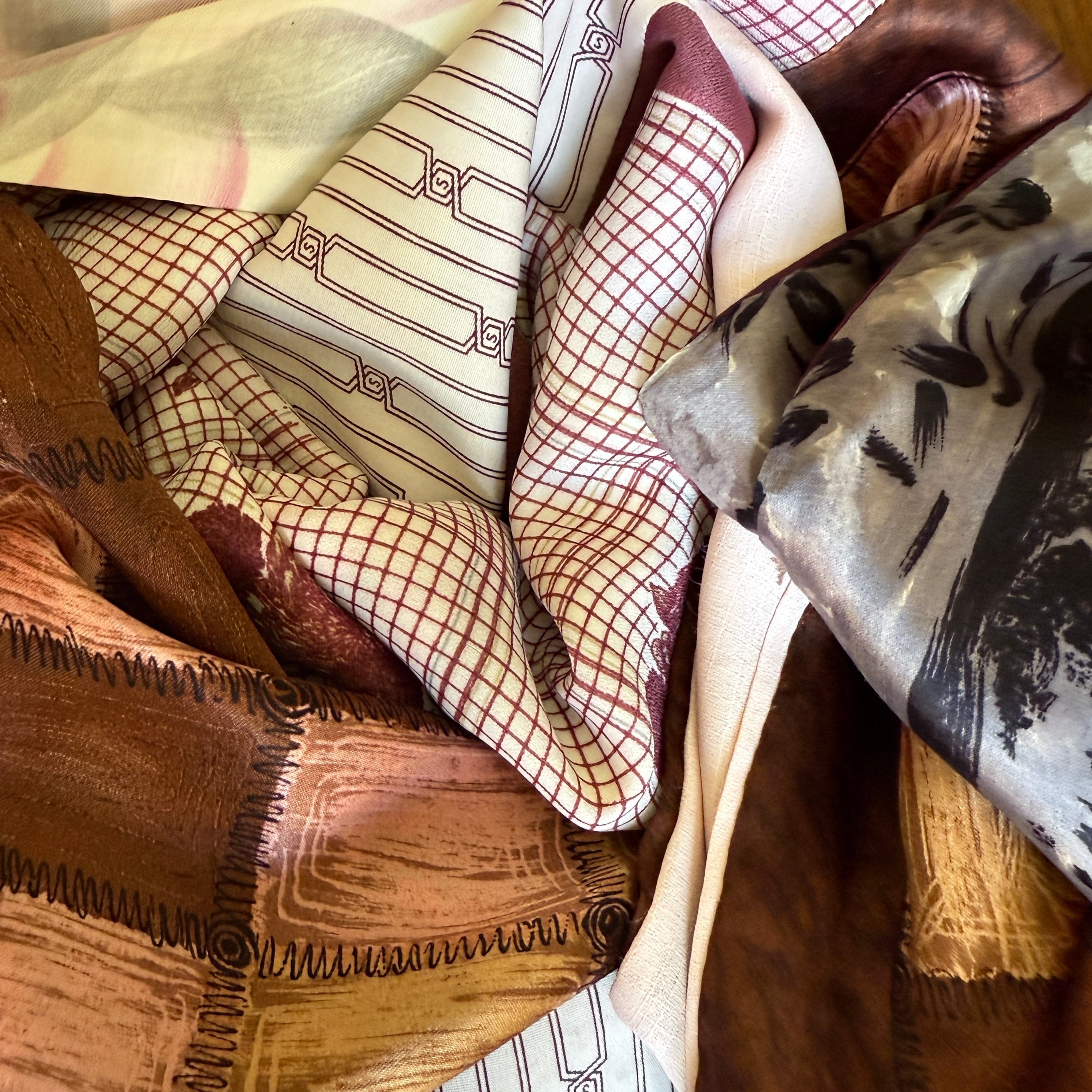 FOULARD RECTANGLE XL VIVIANE