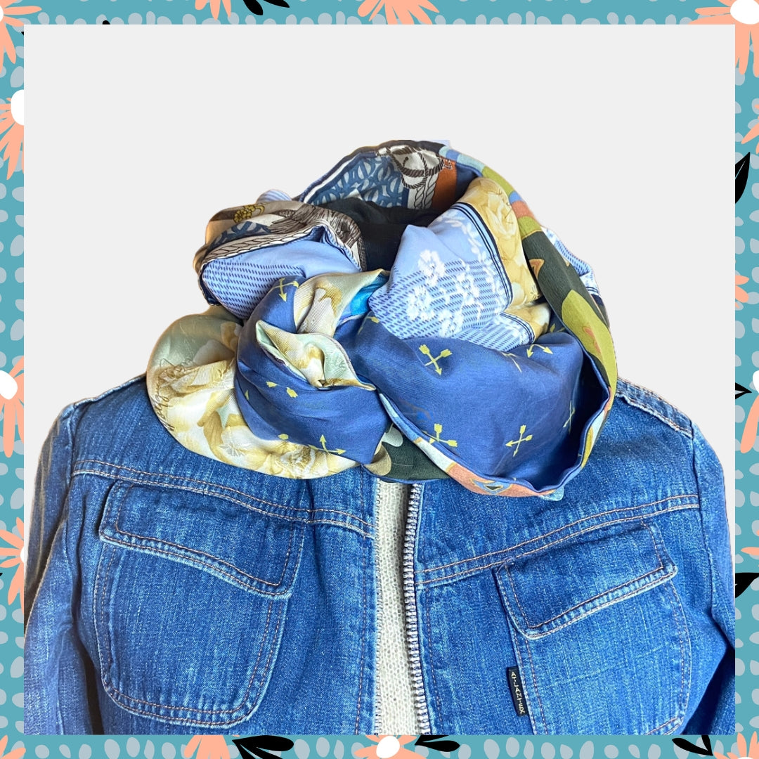 FOULARD RECTANGLE XL ANASTASIA