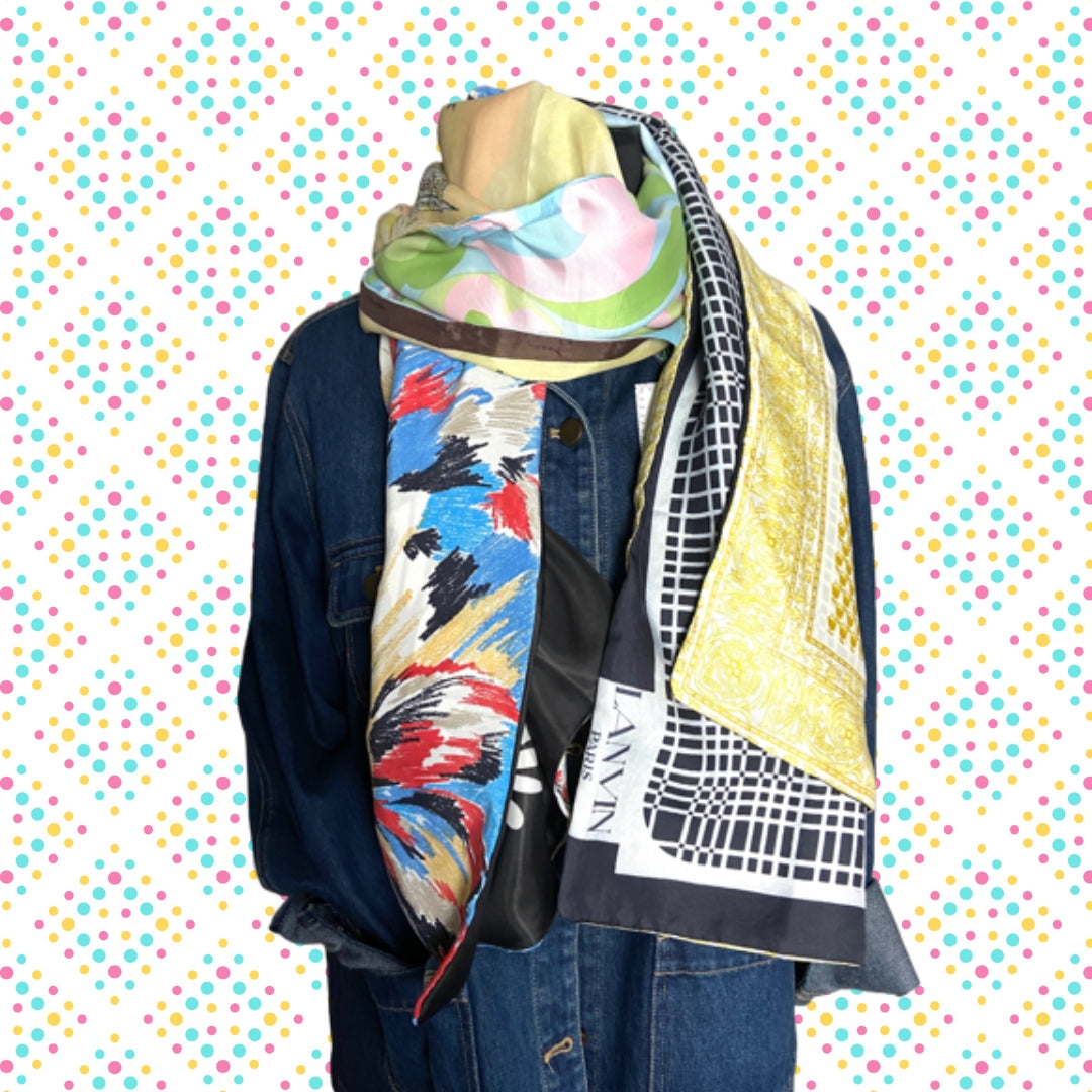 FOULARD RECTANGLE XL FANCHETTE