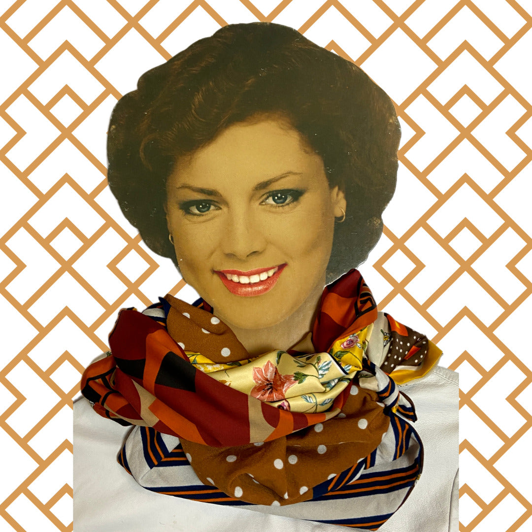 FOULARD RECTANGLE L POPPY