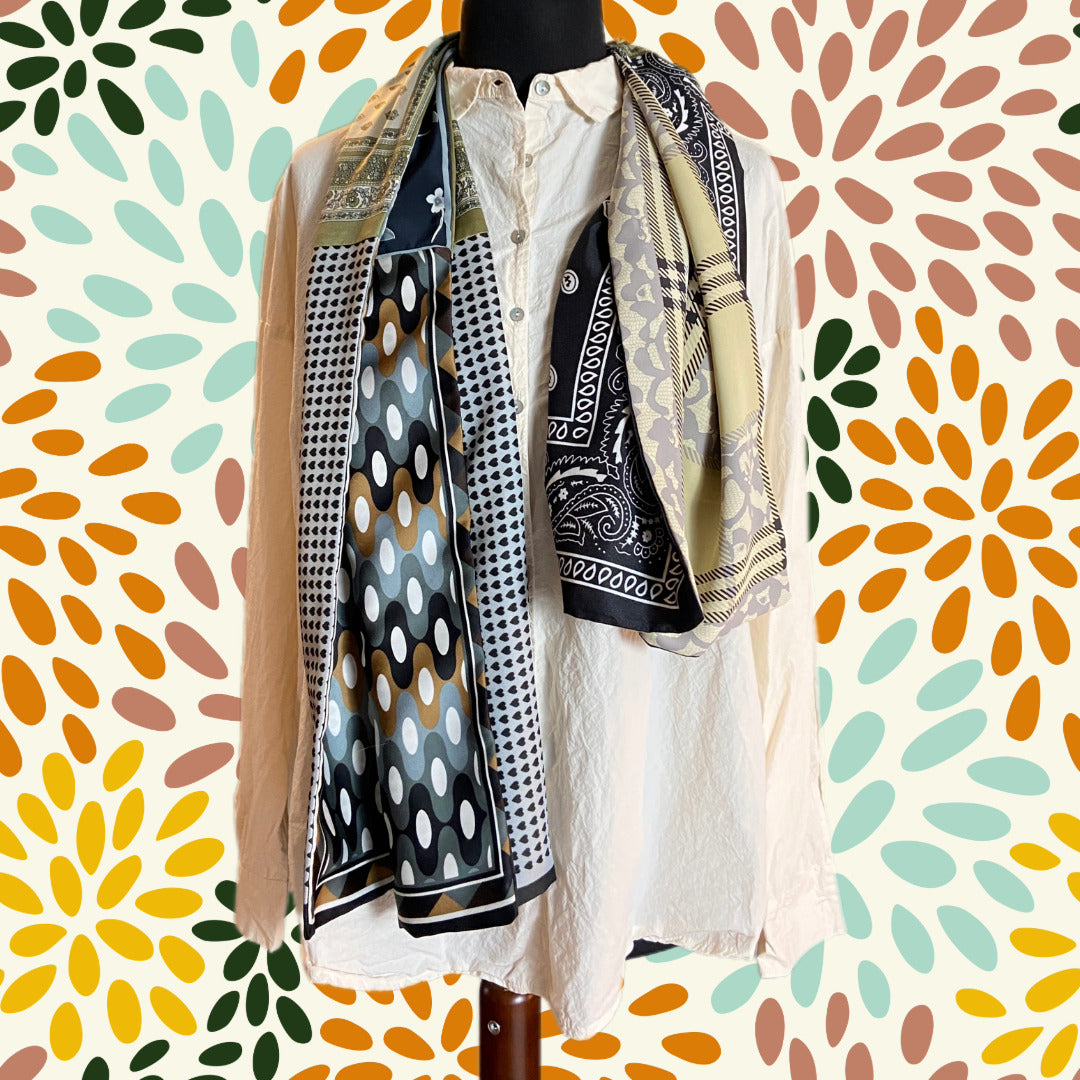 FOULARD RECTANGLE L CALIE