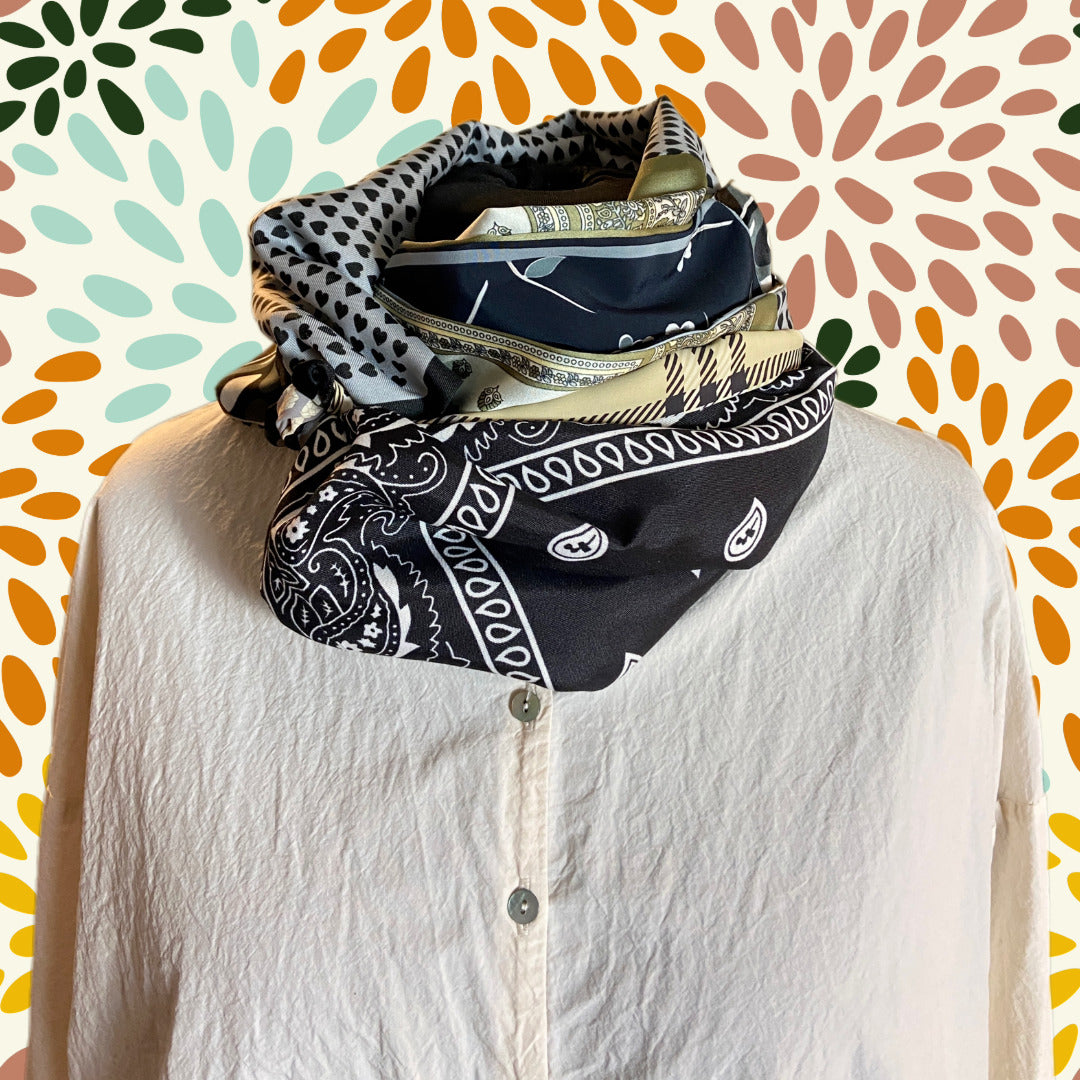 FOULARD RECTANGLE L CALIE