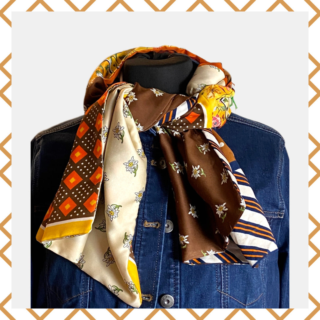 FOULARD RECTANGLE L POPPY