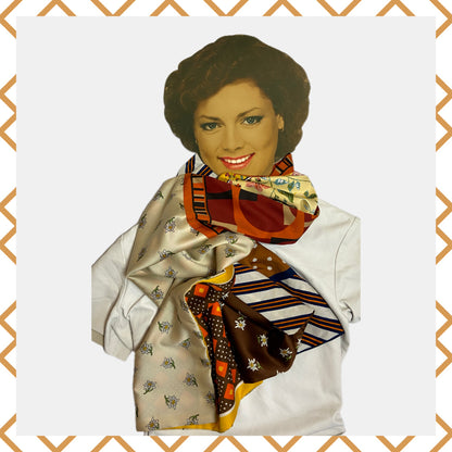 FOULARD RECTANGLE L POPPY