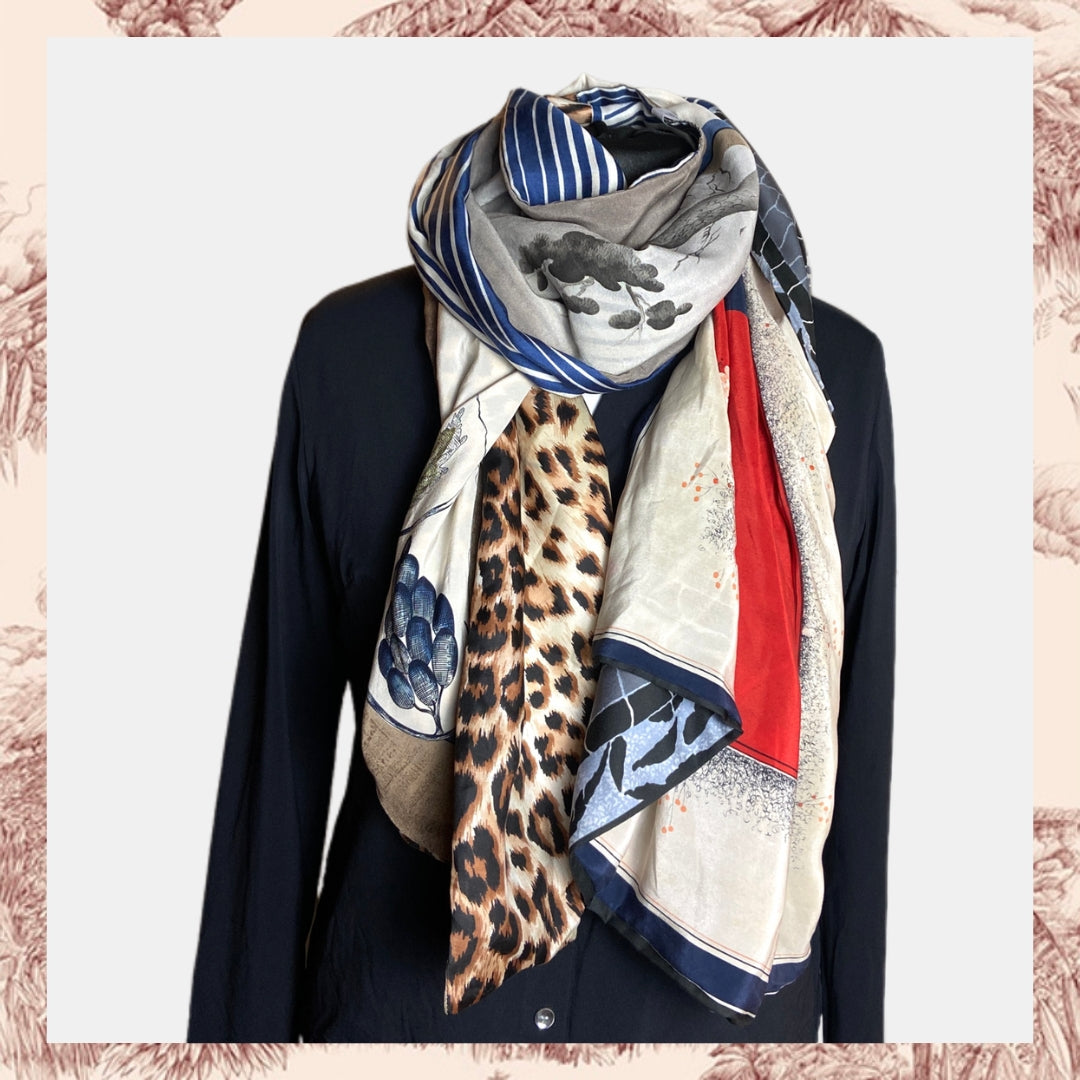 FOULARD RECTANGLE XL BATISTA