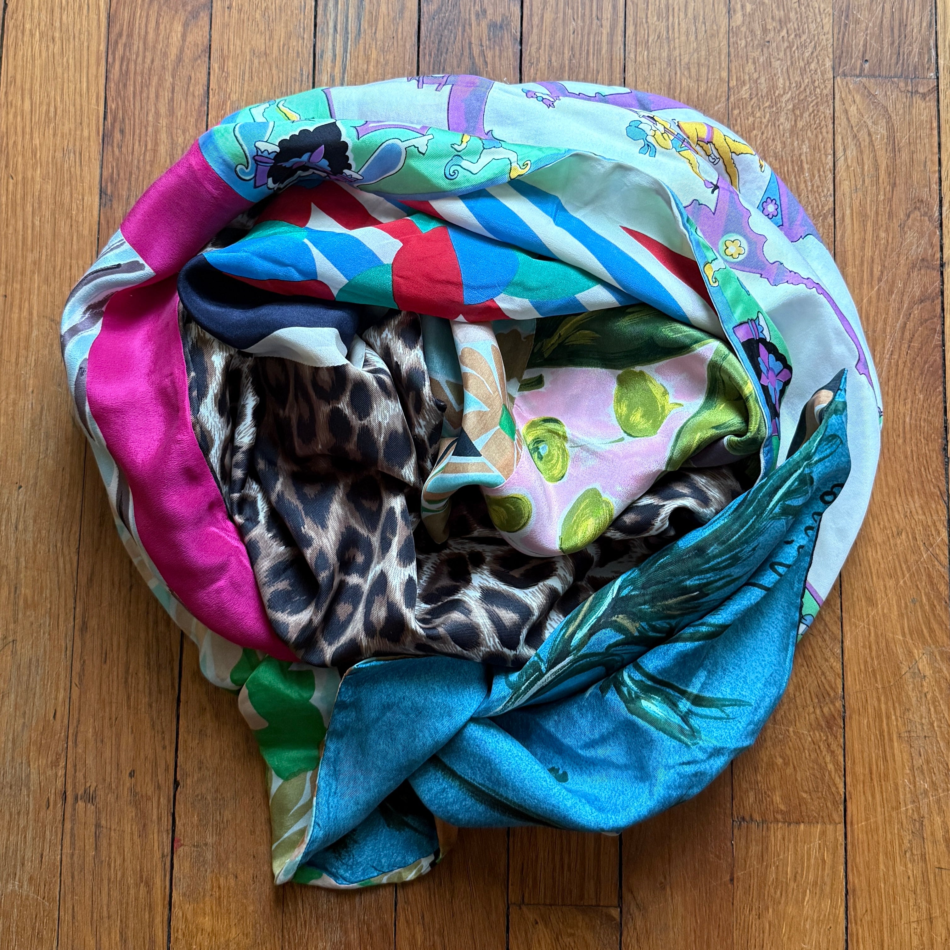 FOULARD RECTANGLE XL ISLA - série Léopard