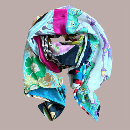 FOULARD RECTANGLE XL ISLA - série Léopard