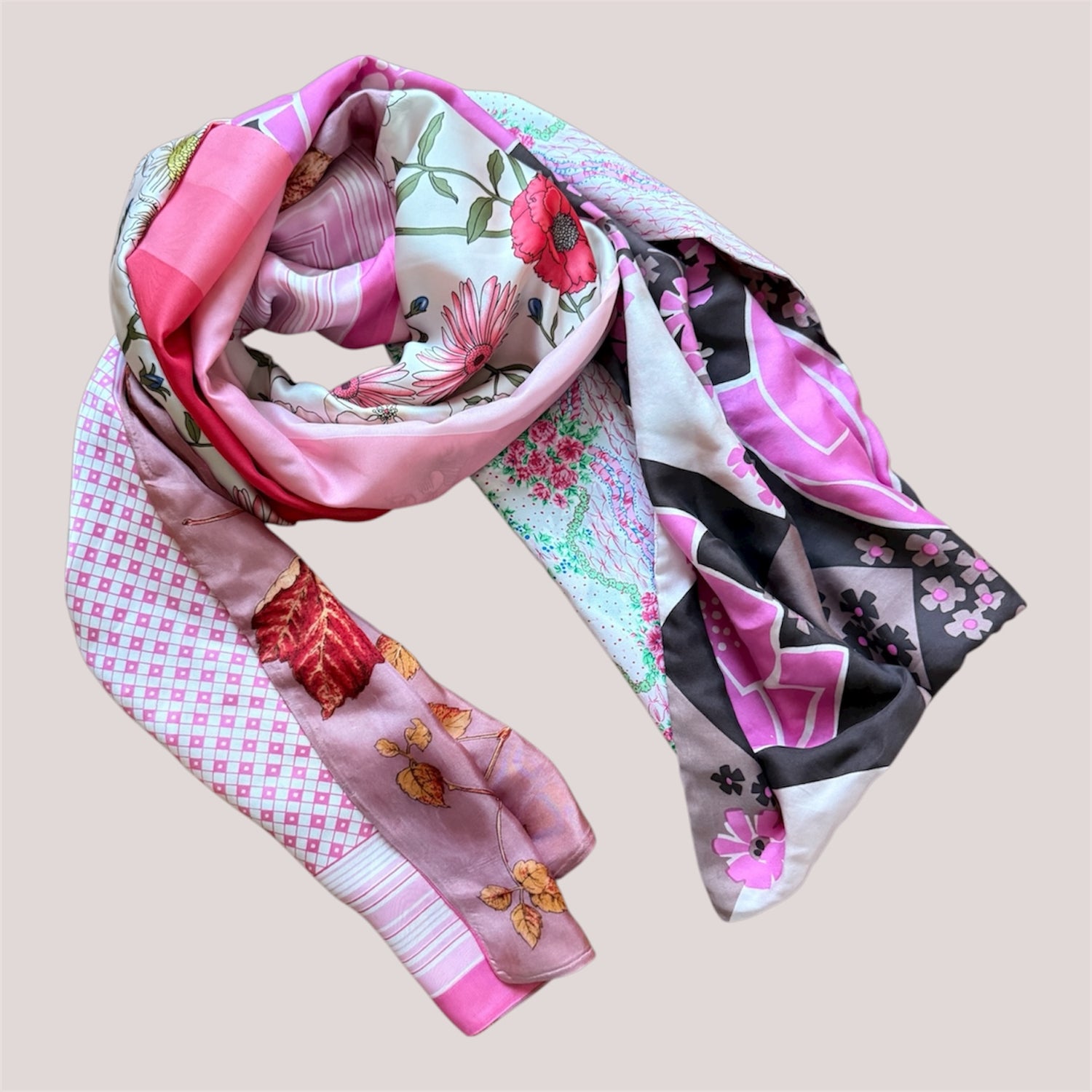FOULARD RECTANGLE XL MARIE-ROSE