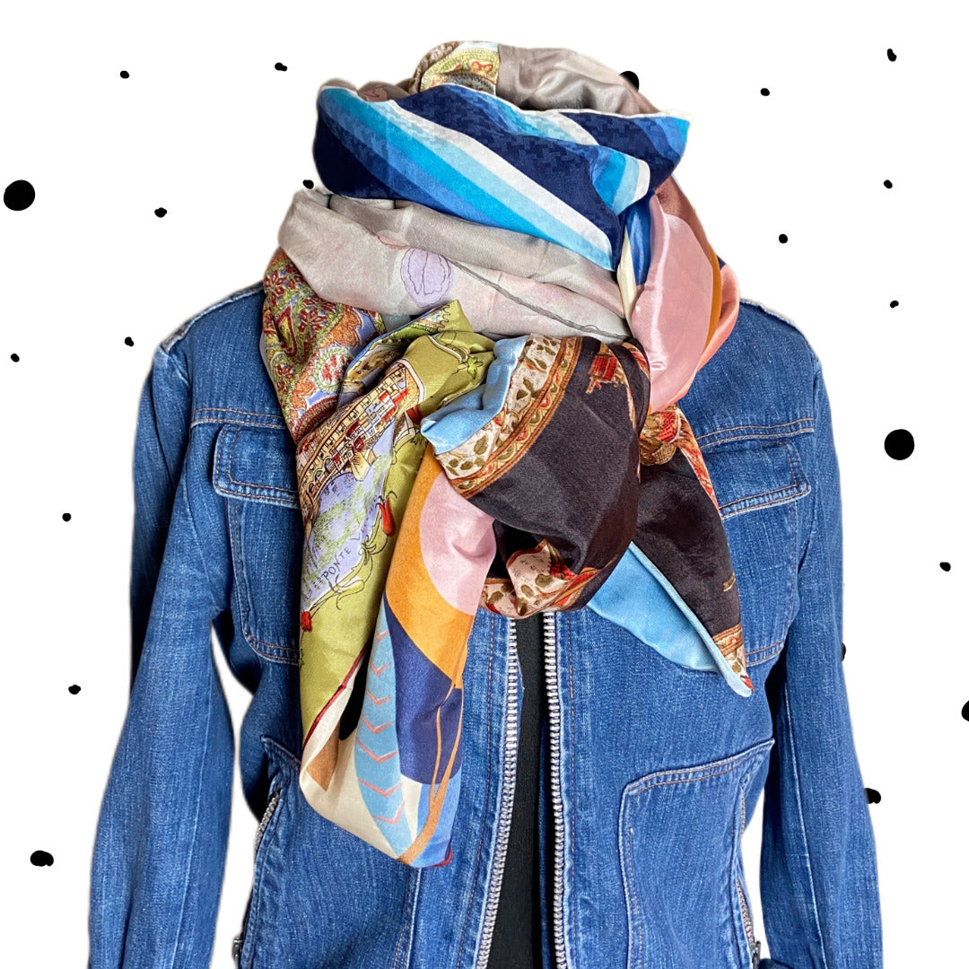 FOULARD RECTANGLE XL ROXY