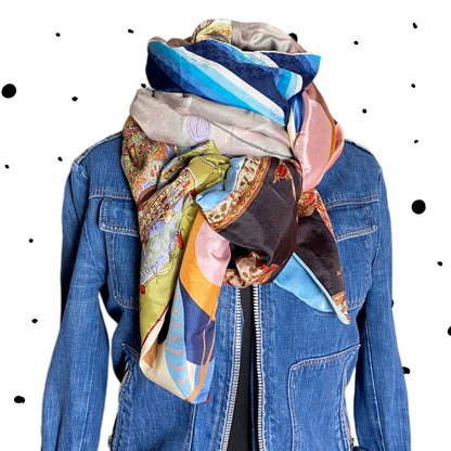 FOULARD RECTANGLE XL ROXY