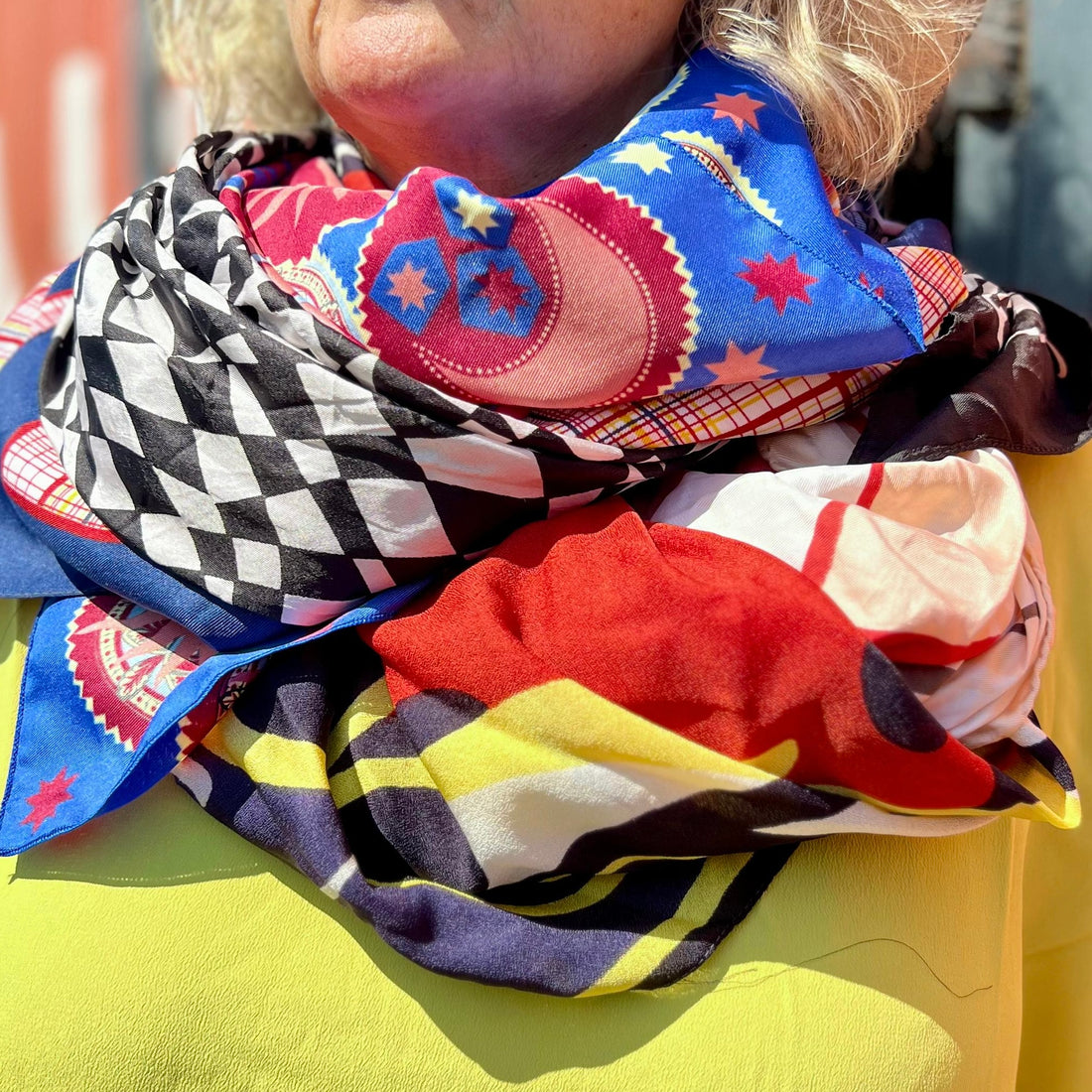 FOULARD RECTANGLE XL LORNA