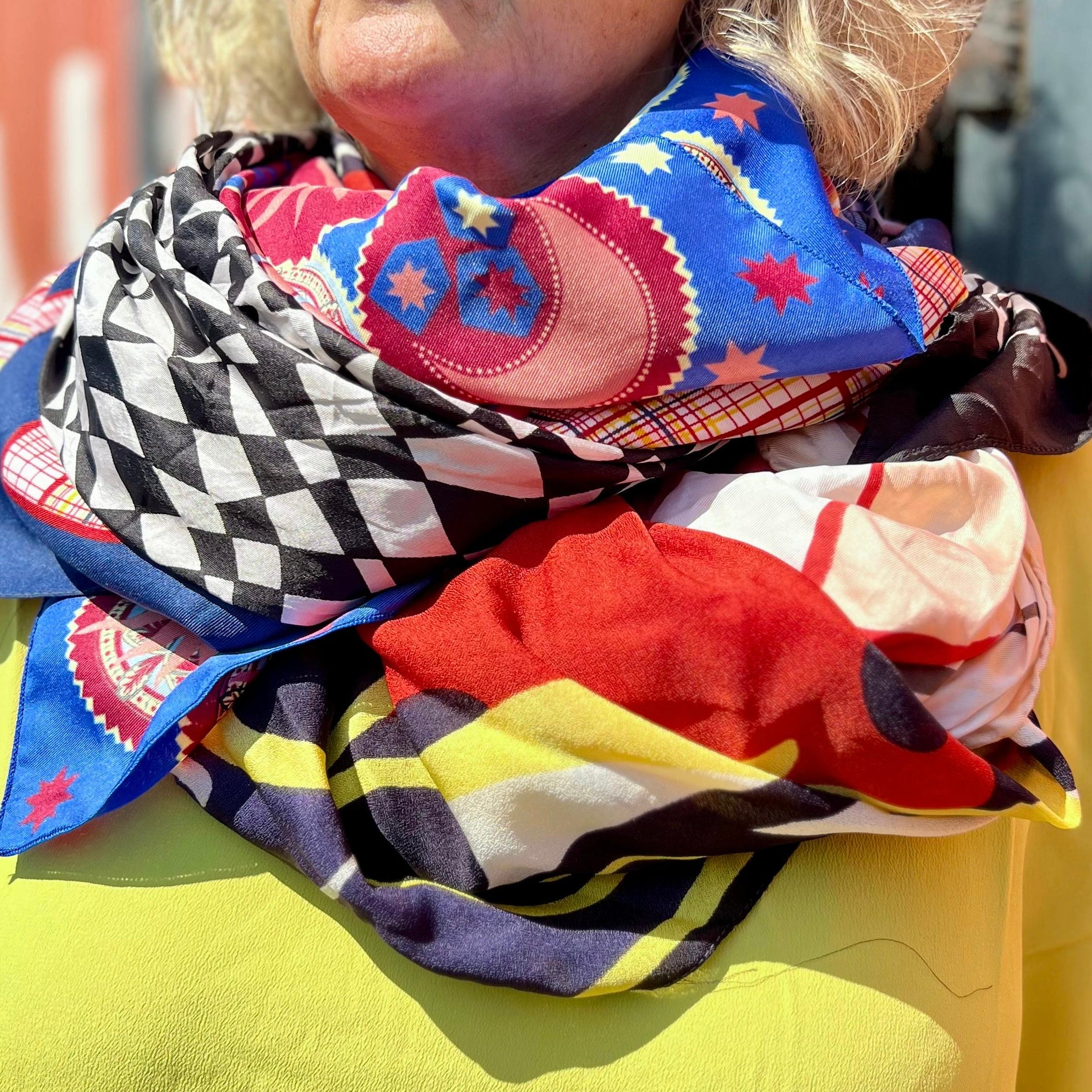 FOULARD RECTANGLE XL LORNA